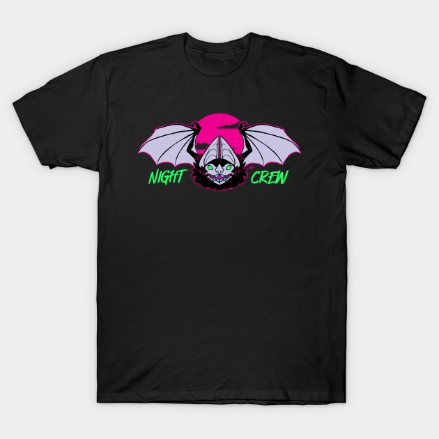 Night Crew T-Shirt by extinctinks